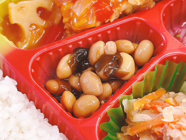 ワタミの宅食「お弁当・お惣菜」「まごころ御膳」メニュー名:煮豆