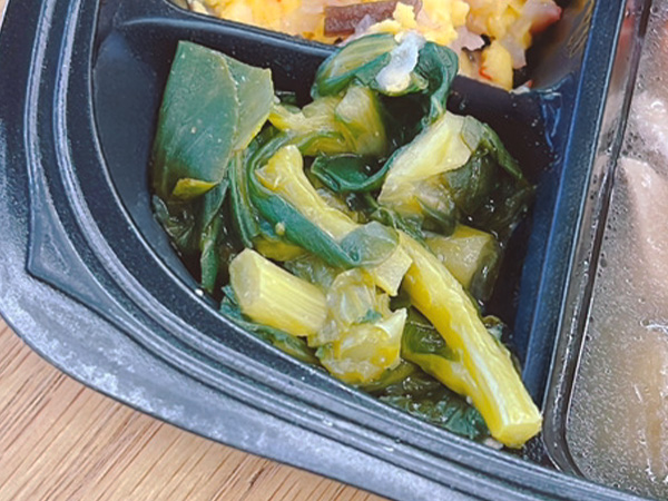 食楽膳「レギュラー」メニュー名：菜の花のおひたし