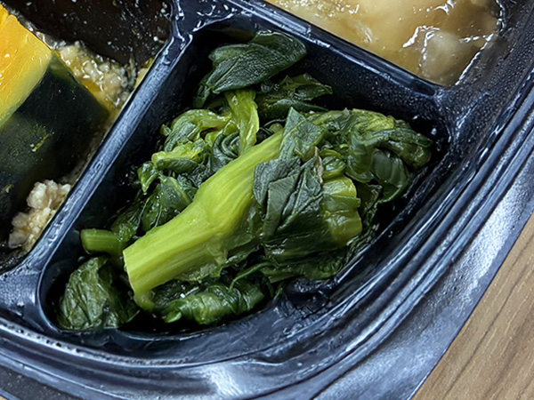 食楽膳「レギュラー」メニュー名：菜の花のお浸し