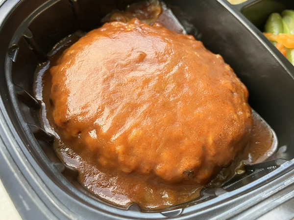 食楽膳「レギュラー」メニュー名：ハンバーグデミソース