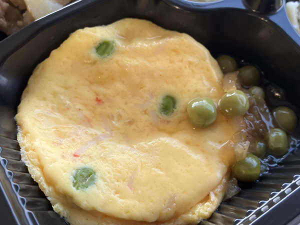 まごころ弁当「普通食」メニュー名：カニ玉あんかけ