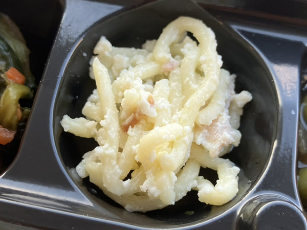 まごころ弁当「普通食」メニュー名：スパゲティサラダ 