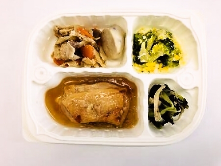 シルバーライフ「健康バランス食」チキンステーキ(中華甘酢ソース)